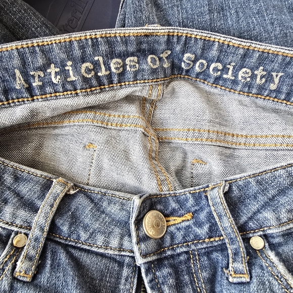 Articles of Society Distressed Jeans Sz 28 - Picture 3 of 5